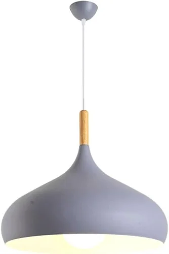 Miniatura 13 de Lámpara colgante de color macarrón para interiores de altura ajustable, lámpara nórdica industrial E27, lámpara de techo para cocina, isla, comedor