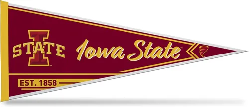 Miniatura 36 de Rico Industries NCAA Banderín Clásico de Fieltro para Decoración de Pared de 12" x 30" - Ideal para Decoración del Hogar/Dormitorio/Cueva de Hombre