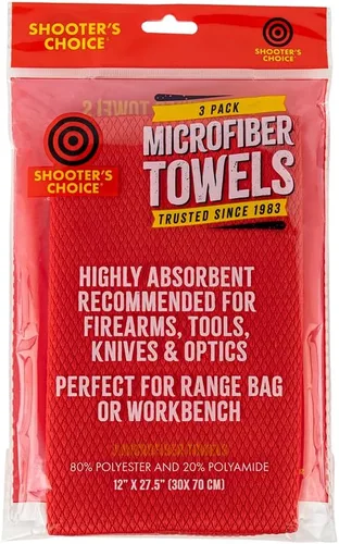 Miniatura 2 de Shooter's Choice Paquete de 3 toallas para pistola (selecciona tu estilo)