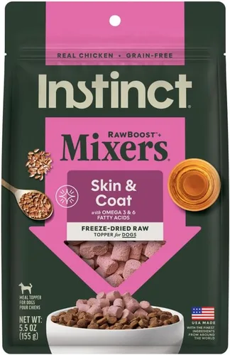 Miniatura 18 de Instinct Raw Boost Mixers Multivitamínico para Perros Adultos Aderezo de Comida Liofilizada, Bolsa de 5.5 oz