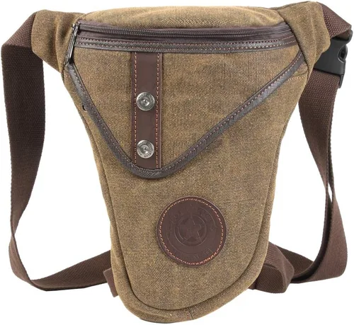 Miniatura 21 de Drop Leg Bag for Men Women #24Negro