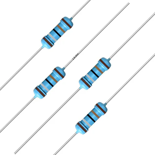 Miniatura 7 de California JOS 100 unidades de resistencia de 0.12 ohmios 1/4w (0.25 W) Resistencia fija de película metálica de tolerancia ±1%, más de 189 valores