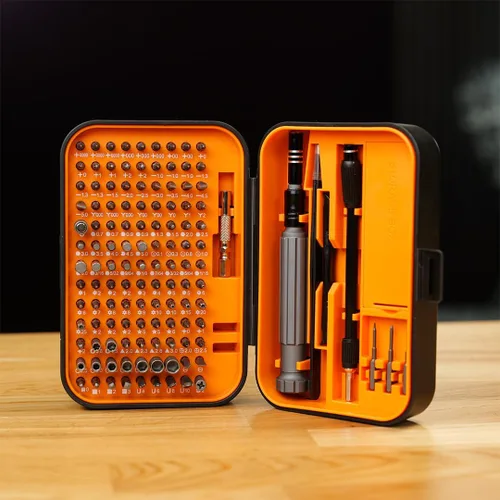 Miniatura 3 de Juego de destornilladores de precisión de 150 piezas, kit de herramientas de reparación profesional con 117 puntas, estuche de almacenamiento