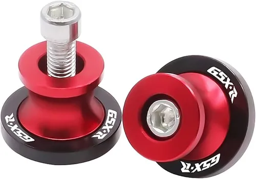 Miniatura 3 de Carretes de brazo oscilante para motocicleta, 2 piezas, 0.315 in, tornillo de soporte de brazo oscilante CNC para Suzuki GSXR 125 250 300 600 750