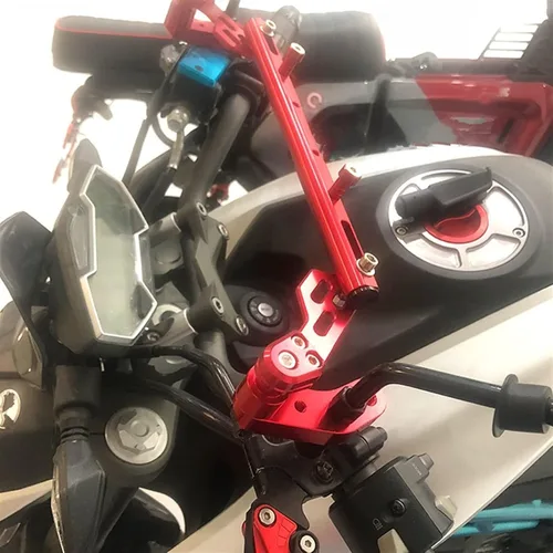 Miniatura 6 de Equilibrio de motocicleta fortalece el manillar para BMW F800GS F650GS F700GS 2011-2022 F 800 650 700 GS (Color negro A, tamaño: 1)