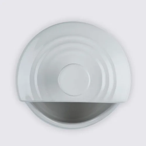 Miniatura 2 de Le Creuset - Vasija de cerámica para sal, 10 onzas, blanco