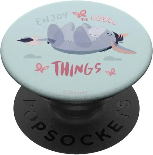 Disney Winnie The Pooh Eeyore Enjoy the Little Things PopSockets PopGrip estándar
