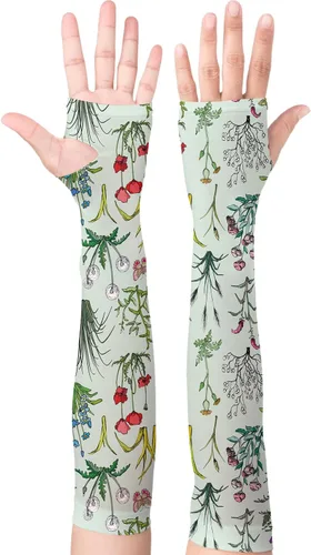 Mangas de jardinería, mangas de enfriamiento de brazo de protección solar para jardinería, mangas a prueba de espinas para cubrir brazos para Flor
