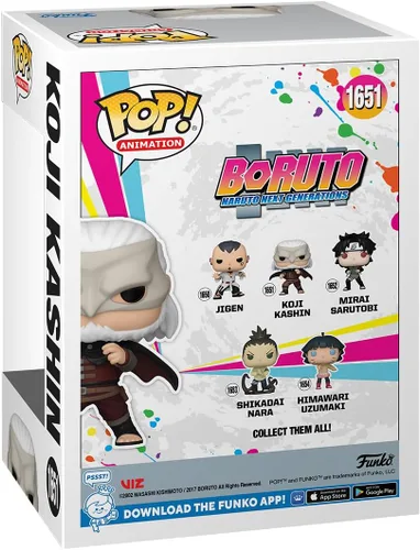 Miniatura 3 de Funko Pop! Animation: Boruto - Koji Kashin - Boruto: Naruto Next Generations - Figura de vinilo coleccionable - Idea de regalo - Producto