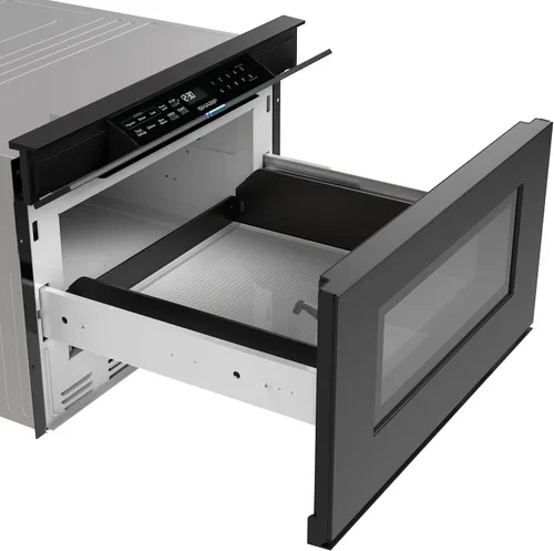 Miniatura 20 de SHARP SMD2479MB Horno Microondas Inteligente tipo Cajón con Easy Wave Open, 24 pulgadas, 1.2 Pies Cúbicos, 950 Vatios, Panel de Control Táctil