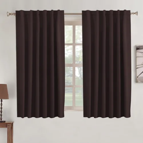 Miniatura 26 de Turquoize Cortinas Opacas para Tratamiento de Ventana con Trabillas Traseras para Sala de Estar/Dormitorio, Tratamientos de Ventana con Aislamiento