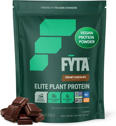 Miniatura 9 de FYTA - Proteína de vainilla en polvo a base de plantas con mejor sabor y textura que la proteína de suero - Proteína en polvo sin OMG y sin lácteos