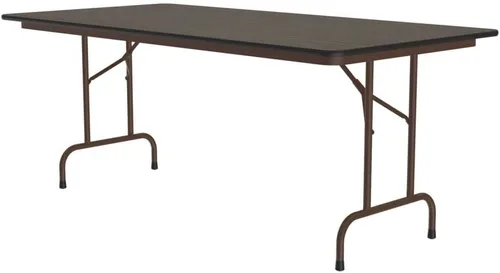Miniatura 16 de Correll - Mesa plegable de utilidad resistente, parte superior de melamina, fabricada en Estados Unidos, delantal de acero fuerte, 24 x 60 pulgadas