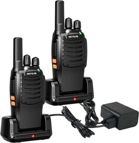Miniatura 16 de Retevis H-777 Walkie Talkies recargables, mini radios de 2 vías de largo alcance, pequeño Walky Talky, radios bidireccionales FRS portátiles