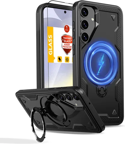 Miniatura 27 de Funda magnética para Google Pixel 9A compatible con cargador inalámbrico MagSafe, para Pixel 9A, funda de teléfono integrada de 360 °, con 2