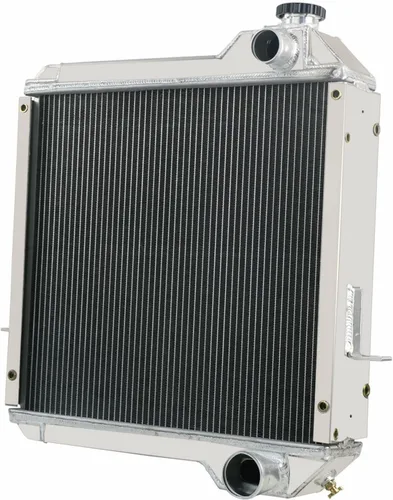 Miniatura 2 de Radiador de fila de 4 núcleos para retroexcavadora de caja 570 580L 580SSL 590SL 4300 P85 234876A1 234876A2 todo el radiador de aluminio