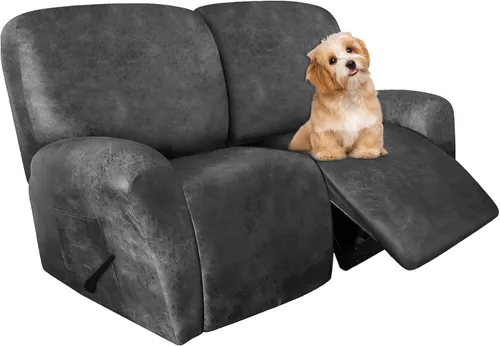 Miniatura 13 de molasofa Fundas de cuero para sillas reclinables, fundas para sillas reclinables grandes para silla reclinable, 4 piezas, fundas lavables que se