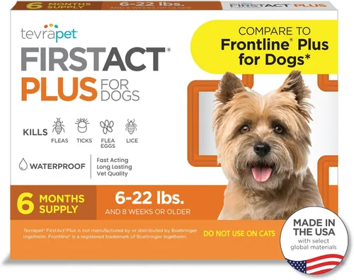 Miniatura 9 de Tópico Tevrapet FirstAct Plus contra pulgas y garrapatas para perros