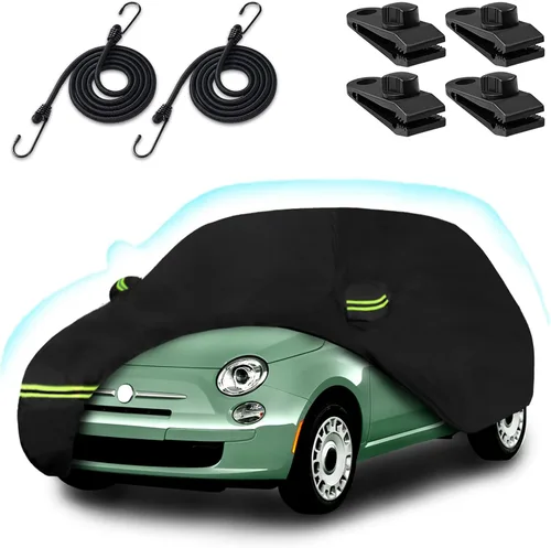 Miniatura 10 de Fundas de automóvil para Volkswagen New Beetle 1998-2025 de 2 puertas, impermeable para todo tipo de clima, cubierta completa de automóvil 210T