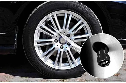 Miniatura 2 de 4 tapas de válvula de neumático de automóvil de aleación de aluminio de metal para Toyota Tacoma 4Runner Tundra Rav4 Highlander, accesorios