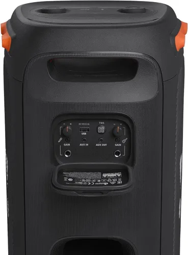 Miniatura 3 de JBL PartyBox 110 - Altavoz portátil para fiestas con luces integradas, sonido potente y graves profundos, color negro