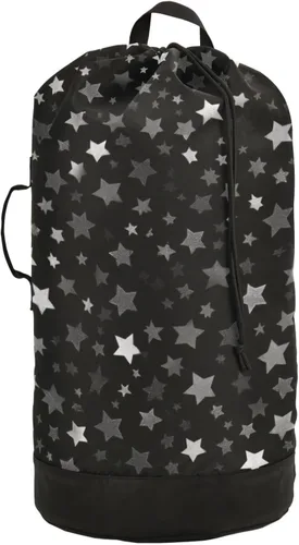 Miniatura 47 de Mochila de lavandería con hojas de estilo bohemio beige con correas ajustables para el hombro, bolsa de lavandería sucia para viajes, campamento
