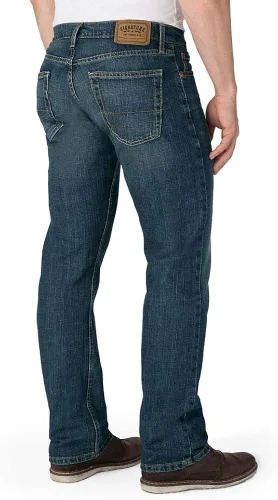 Miniatura 3 de Signature by Levi Strauss & Co. Gold Label - Pantalones de mezclilla rectos para mujer.