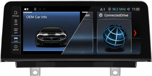 Miniatura 12 de PEMP Pantalla Linux para BMW Serie 3 F30 Sistema NBT CIC, Soporta CarPlay Inalámbrico y Android Auto con una Cámara de Reversa AHD de 720P 2012-2017