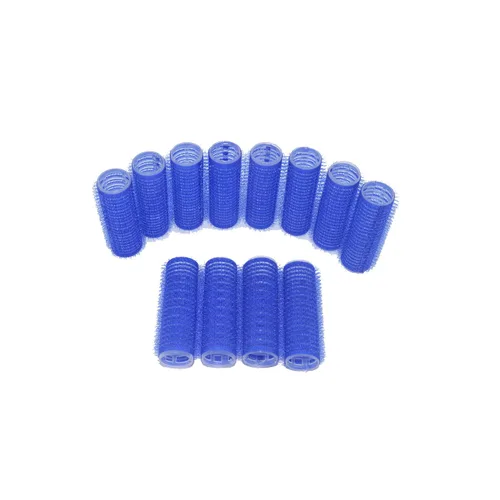Miniatura 11 de Rodillo de pelo de varilla flexible para cabello corto medio, rizador de pelo sin calor para flequillo, azul aguamarina