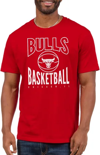 Miniatura 7 de Junk Food Camiseta de manga corta para hombre con licencia oficial de baloncesto de la NBA Azul Real