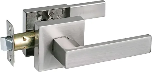 Miniatura 8 de NEWBANG Manija de palanca de puerta sólida con acabado negro mate