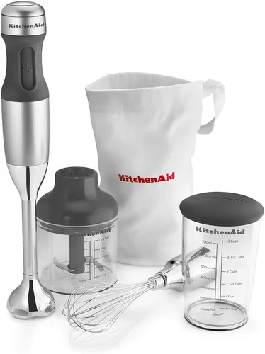 Batidora de mano KitchenAid khb2351, 3 velocidades, Plateado Contour