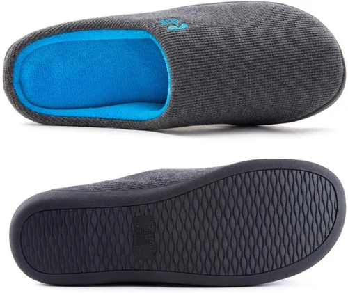 Miniatura 2 de Pantuflas RockDove para hombre de espuma viscoelástica, dos tonos