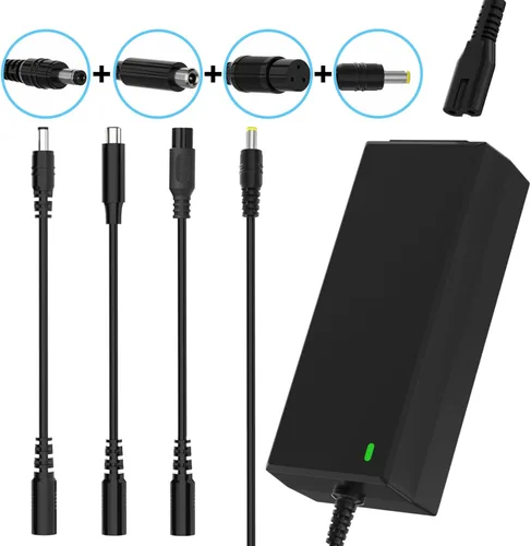 Miniatura 7 de Cargador de scooter 42V 2A 4 en 1 conector extraíble para 36V Pocket Mod, batería de litio deportiva compatible con GOTRAX, Ninebot, Hiboy cargador
