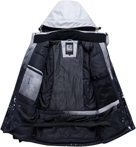 Miniatura 4 de Conjunto de pantalones gruesos y cálidos para mujer, para esquí, snowboard, chaqueta