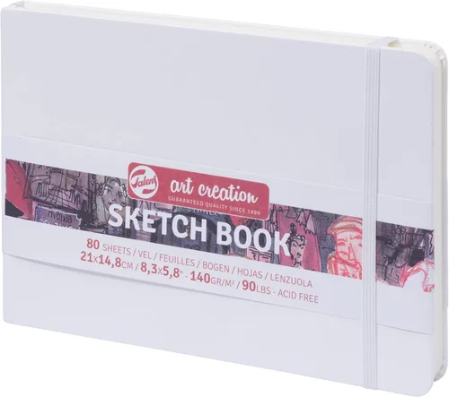 Miniatura 11 de Cuaderno de bocetos Talens Art Creation rojo 12X12 cm, 140 gramos