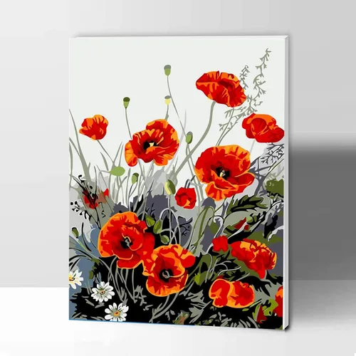 Miniatura 3 de KOMI Wolf Paint by Numbers Kit for Adults with Frame, Adults Paint by Number Kits on Framed Canvas Kids Painting by Number Kit Adult Crafts Kits for