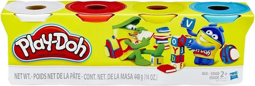 Miniatura 4 de Play-Doh Paquete de 4 latas de 4 onzas, colores clásicos
