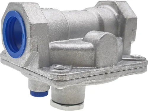 Regulador de presión de gas natural con rosca FNPT de 3/4", presión de entrada de 1/2 PSIG y salida WC de 4"-10" para parrilla, líneas de tubería de
