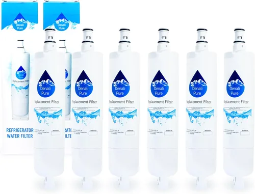 Paquete de 6 filtros de agua de repuesto para refrigerador Whirlpool ED2SHAXMT10, compatible con cartucho de filtro de agua para refrigerador