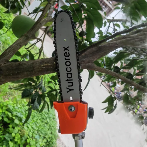 Miniatura 5 de Combo de barra guía y cadena de 8 pulgadas, accesorios de repuesto para sierra de poste para DEWALT DCPS620M1, DCPS620B, se adapta a RYOBI P436