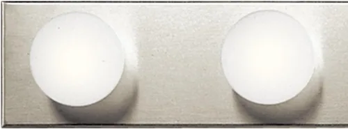 Miniatura 5 de Kichler Baño lineal 624NI de 24 pulgadas, níquel cepillado