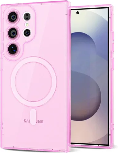 Miniatura 13 de Svanove Funda para Samsung Galaxy S22 Transparente Compatible con Magsafe Silicone, Funda Magnética Mag Safe Transparente Delgada Bonita, Estética