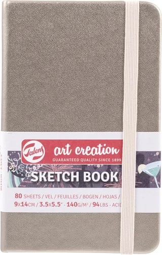 Miniatura 13 de Talens Art Creation T9314-132M 452175 Cuaderno de bocetos Talens Art Creation, cuaderno de dibujo, 13 x 21 cm (5.1 x 8.3 pulgadas), Violeta Pastel