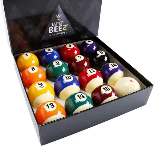 Miniatura 8 de JAPER BEES Juego de Bolas de Billar Bolas de Piscina Set de Billar