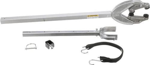 Miniatura 14 de Attwood Corporation SP-400-RB protector de travesaño de cabeza de 23 - 35 pulgadas, compuesto de ruedecilla y perno de ménsula