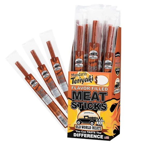 Miniatura 13 de Old World Meats - Palitos de carne, 110 calorías, Keto, bajos en carbohidratos, 0.04 oz de azúcar, combustibles, paquete de 20 barras de 1 onza