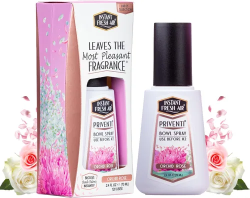 Miniatura 20 de Priventi - Spray para inodoro y baño eliminador de olores para hombres, hasta 120 usos, eliminación de olores de tamaño de viaje para #2 - Para