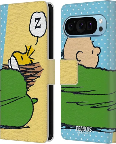 Miniatura 13 de Head Case Designs Officially Licensed Peanuts Snoopy & Woodstock 2 Halfs and Laughs Leather Wallet Case Compatible with Google Pixel 8 Snoopy