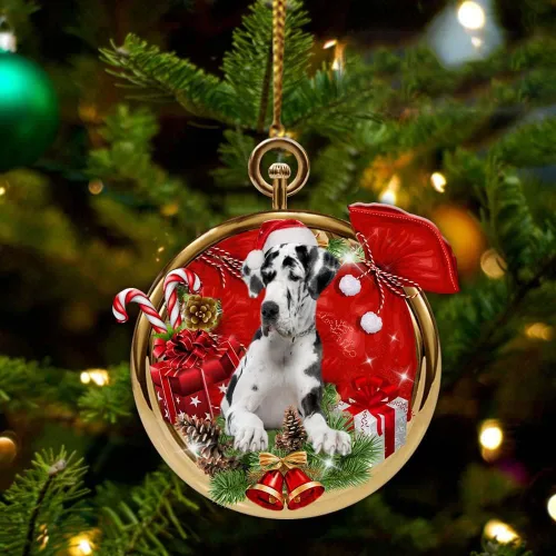 Miniatura 22 de Nazenti Adorno personalizado de bola de Navidad de pastor australiano – Adorno de perro personalizado para amantes de las mascotas, colgante